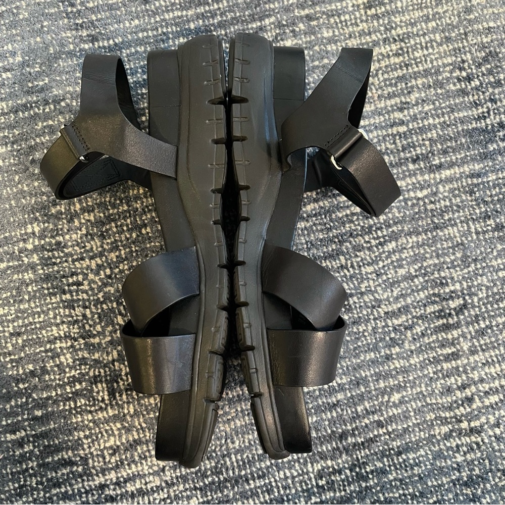 Cole Haan ZeroGrand Leather Platform Sandals - Picture 3 of 12